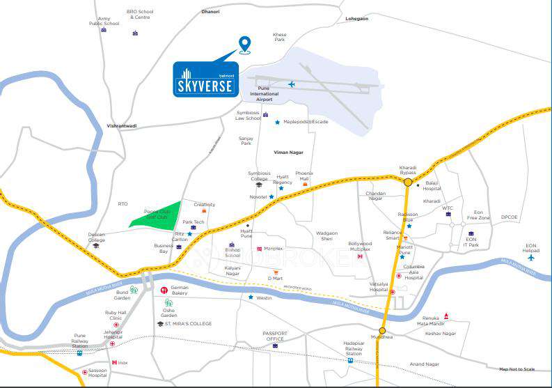 2 BHK Flat In Belmont Skyverse For Sale  In Lohegaon