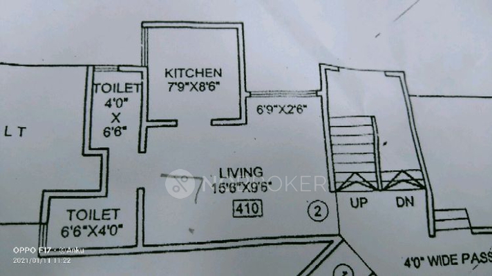 1 RK Flat In Manjrekar Krupa For Sale In Umela - Naigaon Road