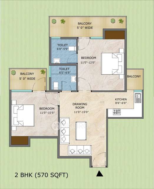 2 BHK Flat In Adore Samriddhi For Sale  In Sector 89