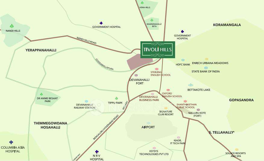 Plot For Sale  In Purva Tivoli Hills In Devanahalli