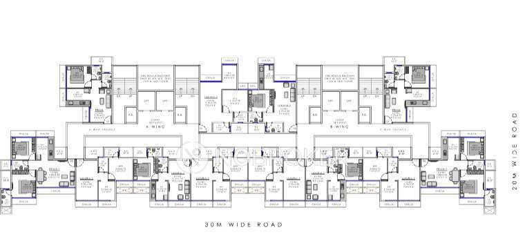 1 BHK Flat In Platinum Experio For Sale  In Roadpali Kalamboli