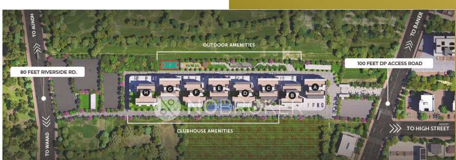 3 BHK Flat In Kunal The Canary For Sale  In Balewadi