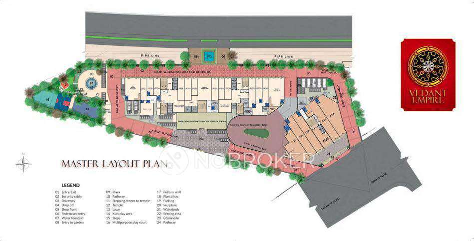 3 BHK Flat In Tharwani Vedant Empire For Sale  In Kalyan West, Kalyan, Maharashtra 421301, India