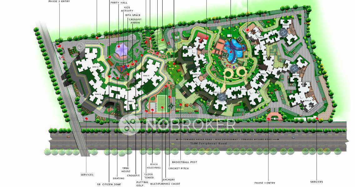 4 BHK Flat In Purva Park Hill For Sale  In Mallasandra