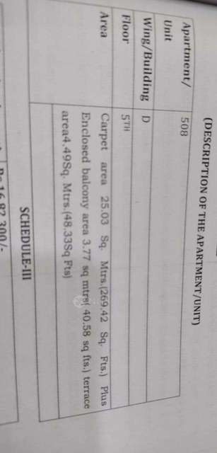 1 BHK Flat In Tanish Bhakti For Sale  In Charholi Kurd