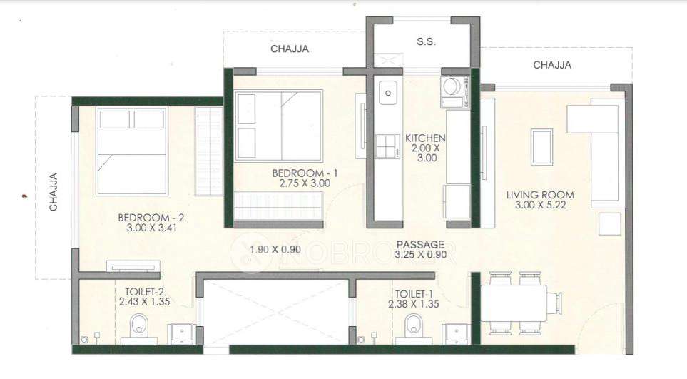 2 BHK Flat In Jp Parkway For Sale  In Jogeshwari East 