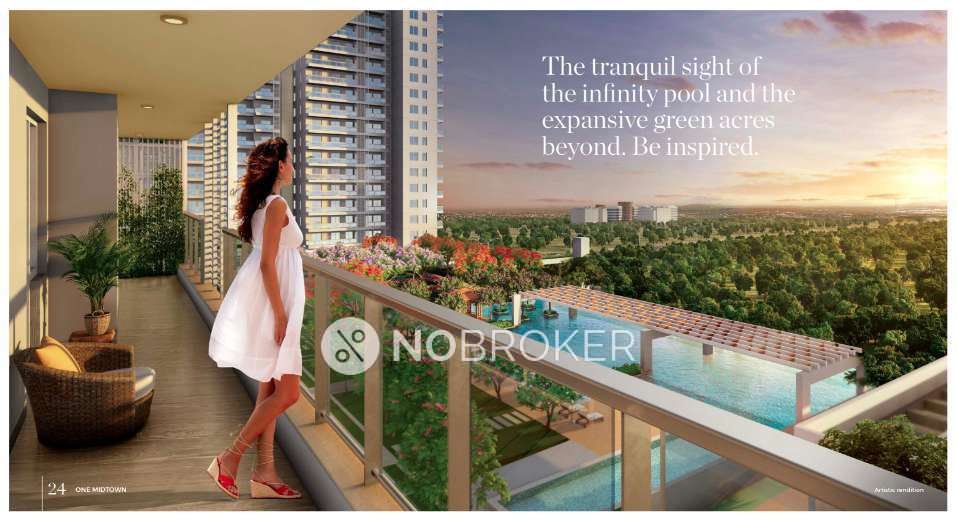 3 BHK Flat In Dlf One Midtown For Sale  In Moti Nagar