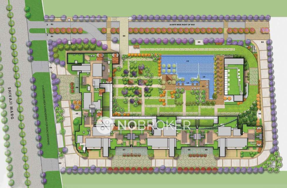 3 BHK Flat In Dlf One Midtown For Sale  In Moti Nagar