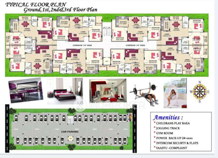 2 BHK Flat In Akshaya Royal,sr Layout ,bommasandra for Rent  In Bommasandra Industrial Area