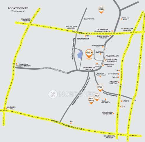 2 BHK Flat In Malles Ahaana For Sale  In Pallikaranai