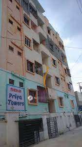2 BHK Flat In  Priya Towers for Rent  In Peerzadiguda