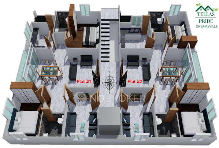 3 BHK Flat In Tella&#39;s Pride Dreamsville For Sale  In Tellapur