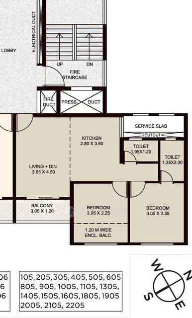 2 BHK Flat In Kolte Patil Life Republic Oro Avenue, Hinjewadi for Rent  In Hinjewadi