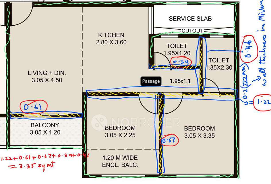 2 BHK Flat In Kolte Patil Life Republic Oro Avenue, Hinjewadi for Rent  In Hinjewadi