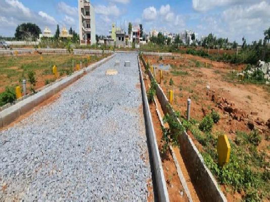Plot For Sale  In Silver Sky Nisarga Layout  In Varthur Police Station
