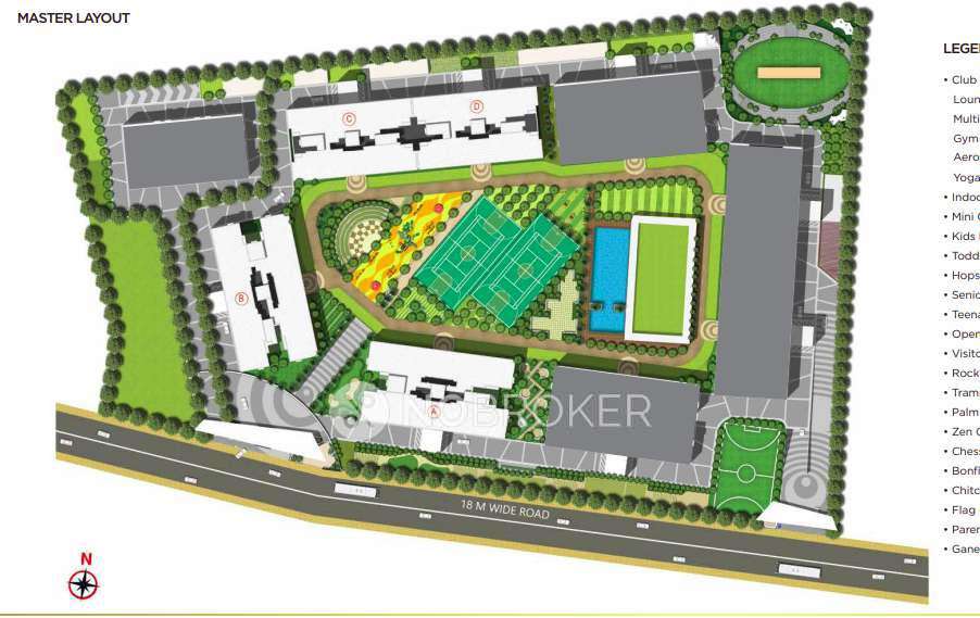 2 BHK Flat In Pride Montreal For Sale  In Dhanori