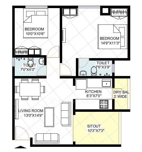 2 BHK Flat In Ashwamedh Ratnaprabha For Sale  In Kothrud