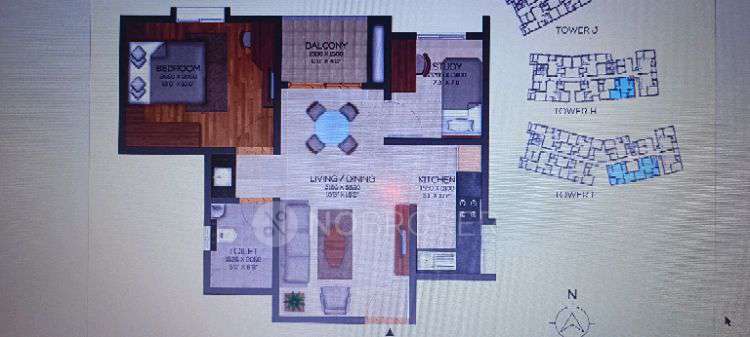 2 BHK Flat In Paradise At Brigade Cornerstone Utopia Varthur For Sale  In Varthur