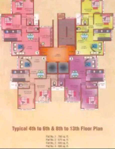 3 BHK Flat In Abhismit Aum Heights For Sale  In Shastri Nagar