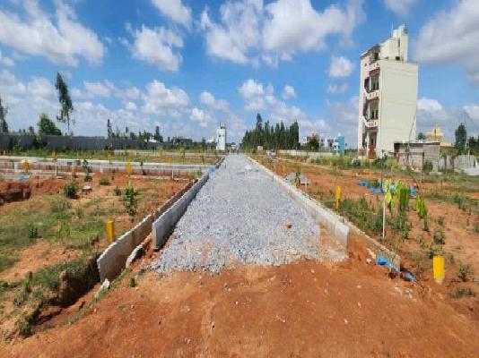 Plot For Sale  In Silver Sky Nisarga Layout In Madhura Nagar