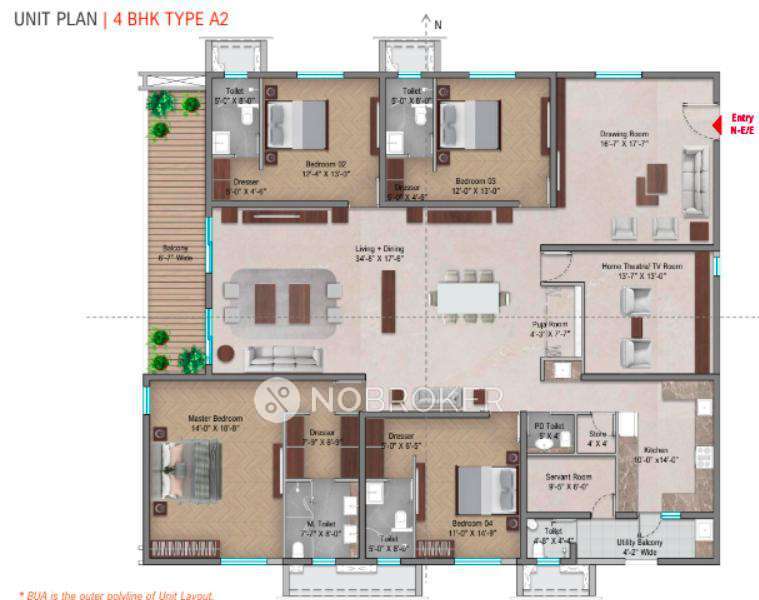 4 BHK Flat In Vasavi Ananda Nilayam For Sale  In Uppal