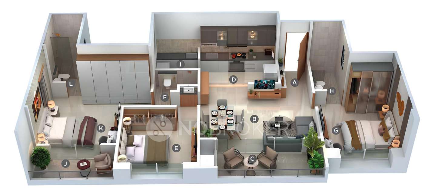 3 BHK Flat In Nirman Astropolis For Sale  In Tathawade