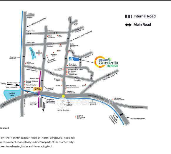 4 BHK Villa In Radiance Gardenia For Sale  In Hennur