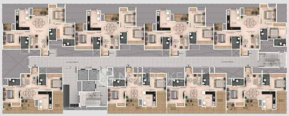 2 BHK Flat In Provident Botanico For Sale  In Whitefield