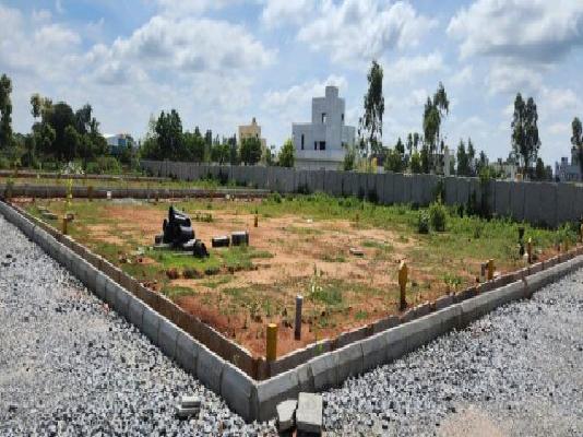 Plot For Sale  In Silver Sky Groups Nisarga Layouts In Madhura Nagar