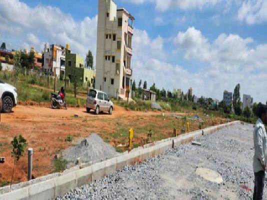 Plot For Sale  In Silver Sky Groups Nisarga Layouts In Madhura Nagar