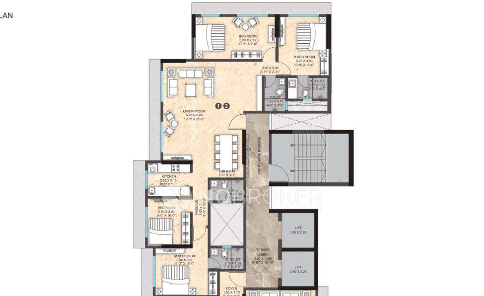 4 BHK Flat In Paranjape Athena For Sale  In Bandra East