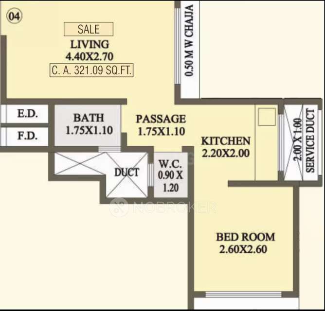 1 BHK Flat In Trident Ozone Fairmont Tower For Sale  In Bhandup West