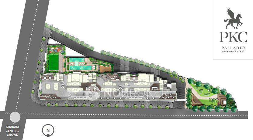 3 BHK Flat In Vilas Javdekar Palladio Kharadi Central For Sale  In Kharadi