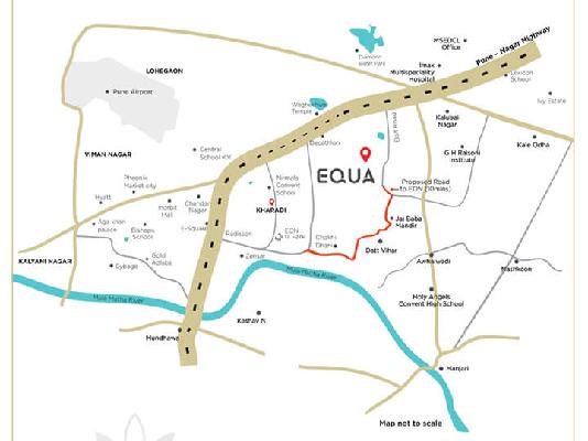 2 BHK Flat In Kolte Patil Equa For Sale  In Wagholi