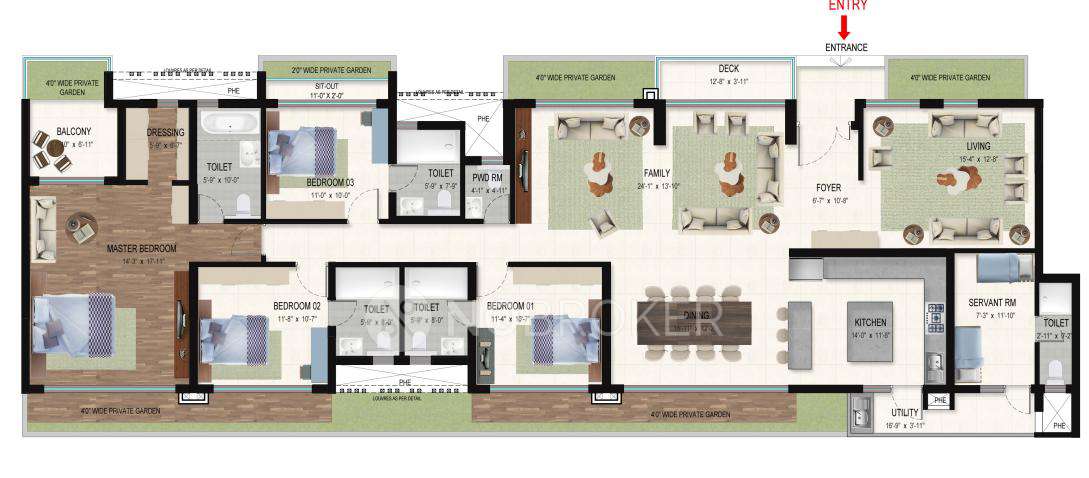 4 BHK Flat In Mana Jardin Neo For Sale  In Sarjapur Main Road