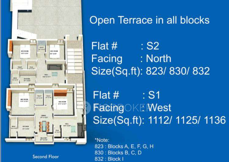 2 BHK Flat In White Homes For Sale  In Tambaram