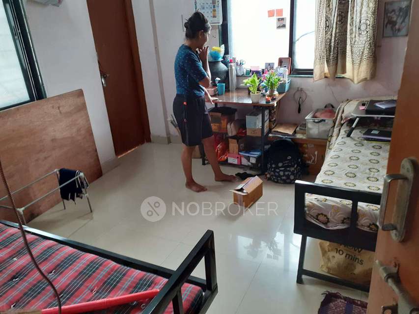 Shared Room for Female In 2 BHK  In Vaishali Housing Society Yamunanagar In Nigdi