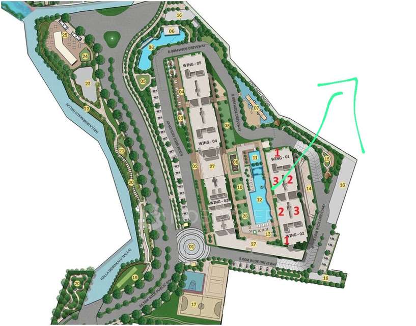 3 BHK Flat In Sobha Townpark For Sale  In Hosur Road