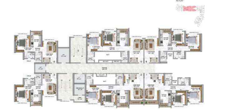 1 BHK Flat In Gajra Bhoomi Castle For Sale  In Shilphata