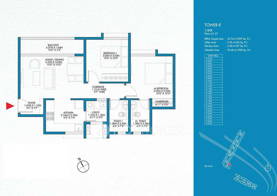 2 BHK Flat In Godrej Park Retreat For Sale  In Sarjapura