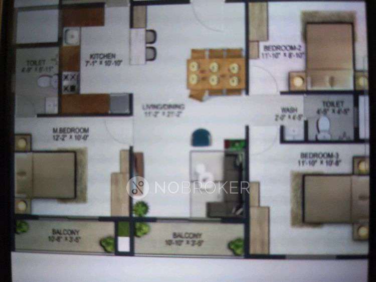 3 BHK Flat In Sowparnika Olivia Nest, Sarjapura  For Sale  In Sarjapura 