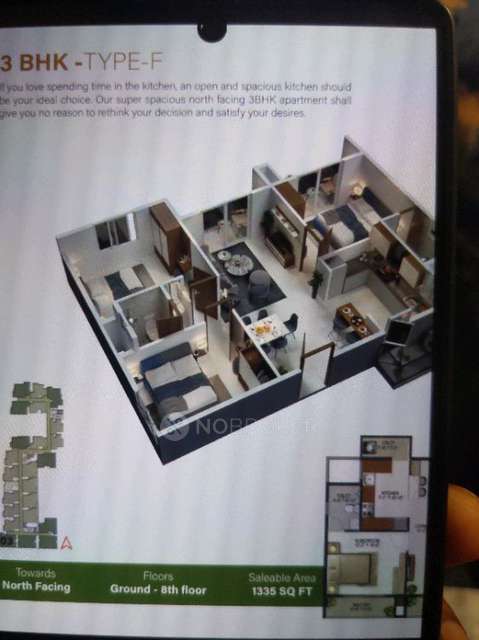 3 BHK Flat In Sowparnika Olivia Nest, Sarjapura  For Sale  In Sarjapura 