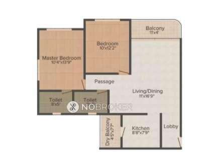 2 BHK Flat In Ela The Earth for Rent  In Hadapsar