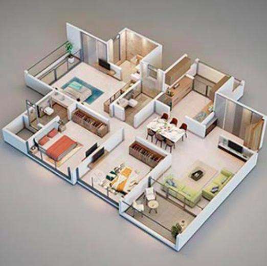 3 BHK Flat In Magarpatta Nova For Sale  In Mundhwa