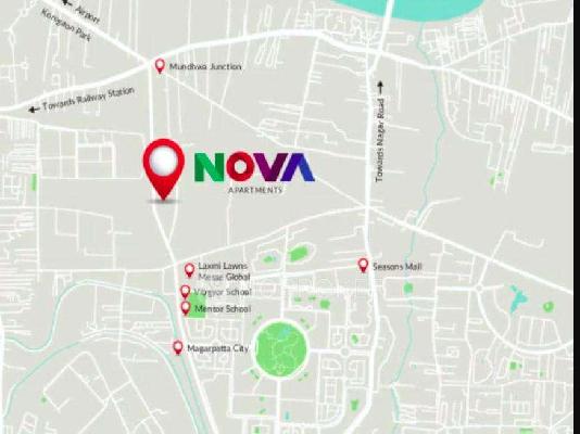 3 BHK Flat In Magarpatta Nova For Sale  In Mundhwa