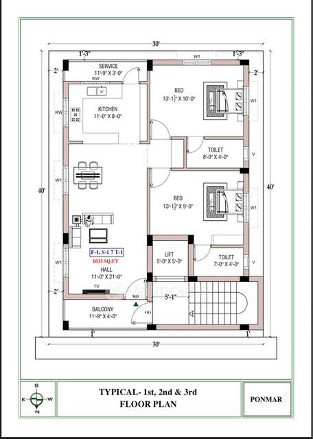 2 BHK Flat In Stone  By Flora Apartment For Sale  In Ponmar
