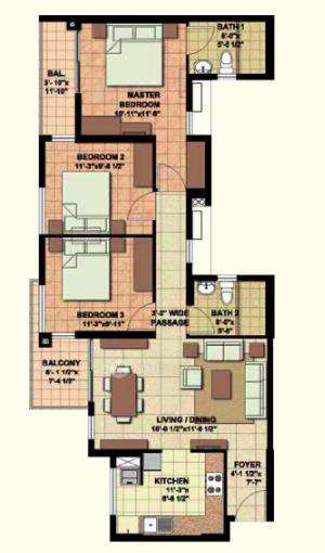 3 BHK Flat In Akshaya Today For Sale  In Thaiyur