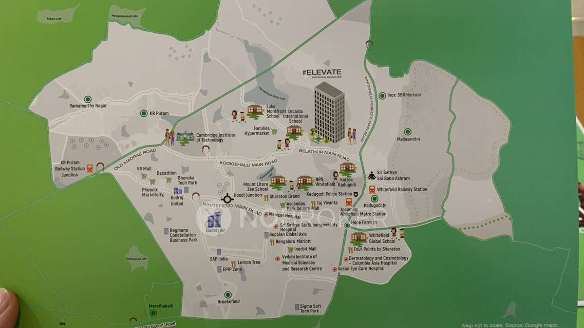 2 BHK Flat In Godrej Splendour Phase 2, Whitefield For Sale  In Whitefield