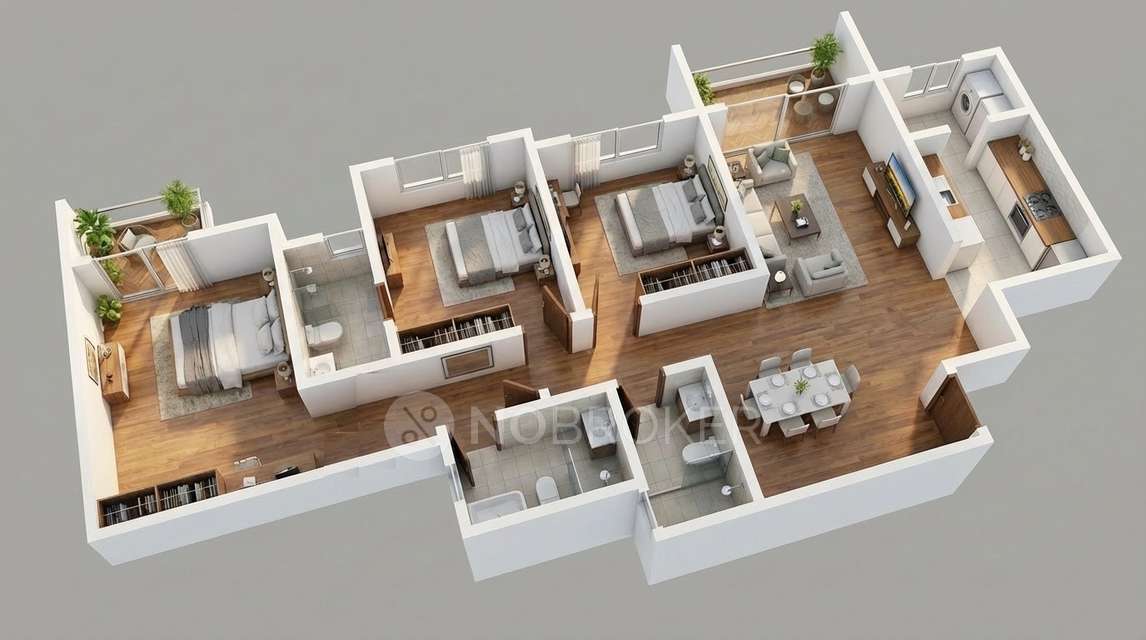 3 BHK Flat In Eden Park At The Prestige City For Sale  In Sarjapura