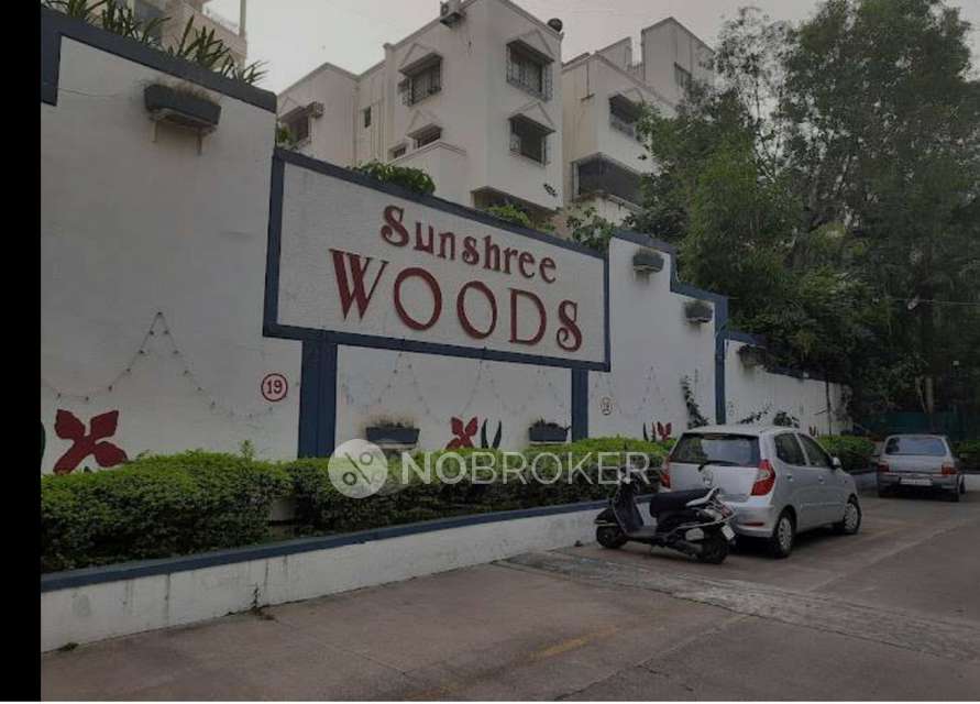 2 BHK Flat In Reputed Builder Sunshree Woods for Rent  In Nibm 